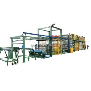 15000 KG Automatic 3 in 1 German Style Flame Laminating Machine for Car Seat