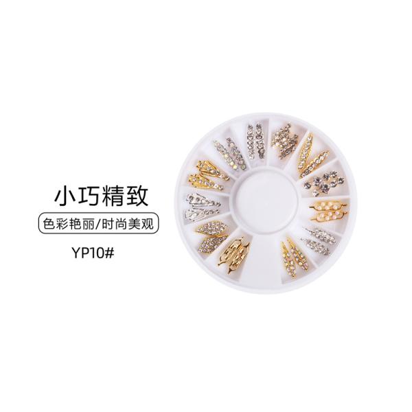 Type Mixed 3D Large Crystals Diamonds for DIY Nail Art Work Design Decoration Jewelry