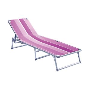 China OEM ODM Aluminium And Textilene Sun Loungers Chair UV Resistant on sale