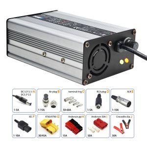 58.4V 12S 13s 14s Li Ion Charger Lifepo4 2A 48V Lithium Battery Charger