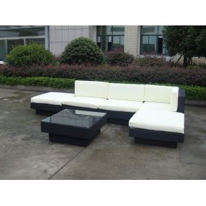 China All Weather Wicker Patio Furniture outdoor sectional sofa set on sale