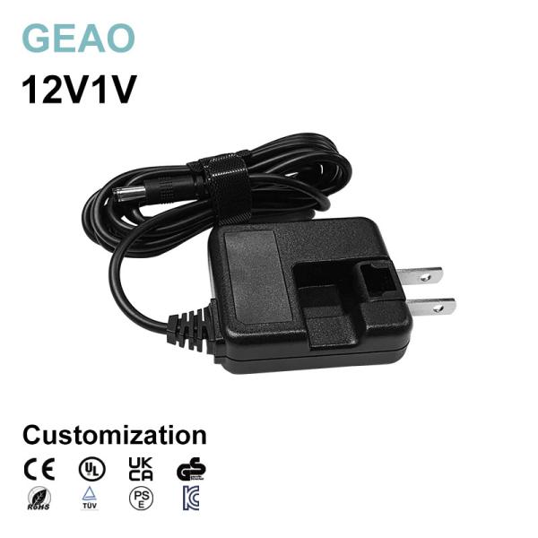 Buy 12V 1A Wall Mount Power Adapters For Advertising Machine / Compressor / Soap Dispenser at wholesale prices