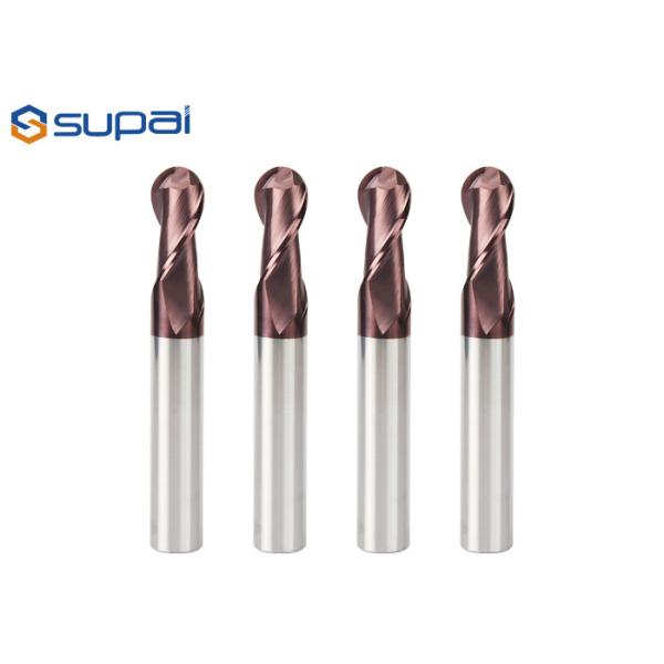 Buy 2 Flutes Ball Nose End Mill 6mm 8mm Long Cnc Round Spherical Cutting Tools at wholesale prices