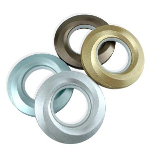 American Style Plastic ABS Curtain Rod Rings Eyelet