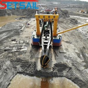 Sand Pump Cutter Suction Dredging Machinery Capacity 60-4000m3 Dredging