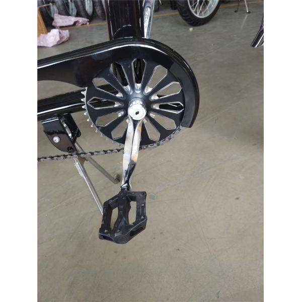 Men's 20-24 Inch Chopper Bike with Fork Suspension and Customizable Options