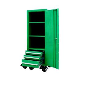 Garage Aluminum Handle Heavy Duty Tool Box with Lock and Cold Rolled Steel