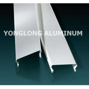 Machinable Anodized Aluminum Curtain Wall Extrusions , Oval Aluminium Tower