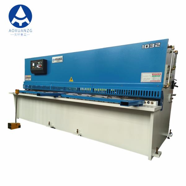 Buy Carbon Steel CNC Hydraulic Guillotine Shear Cutter 10mm Thickness at wholesale prices