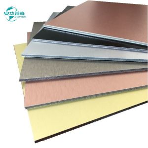 Special Brushed Treatment aluminium composite sheet Customizable 20mm For