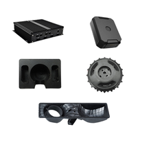 Quality Transparent Custom Injection Molded Plastic Parts Cold Runner for sale