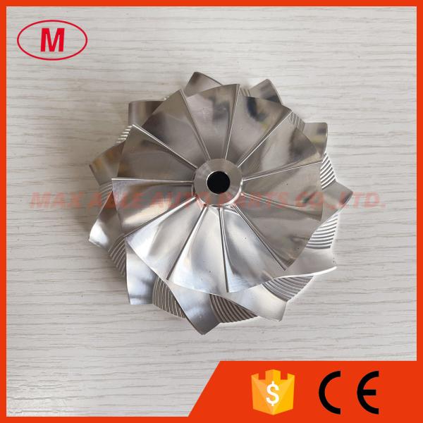 HX50 75.83/102.75mm 11+0 blades Turbocharger milling/Aluminum 2618/billet compressor wheel