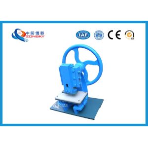 Quality Manual Rubber and Plastic Sample Slicer / Insulation Materials Cutting Machine for sale