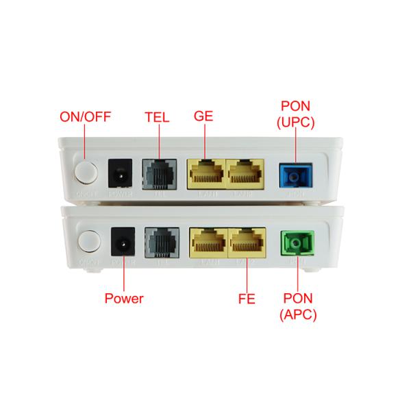FTTH Fiber XPON ONT Modem With 1GE +1FE+1POTS UT-King EG8120L