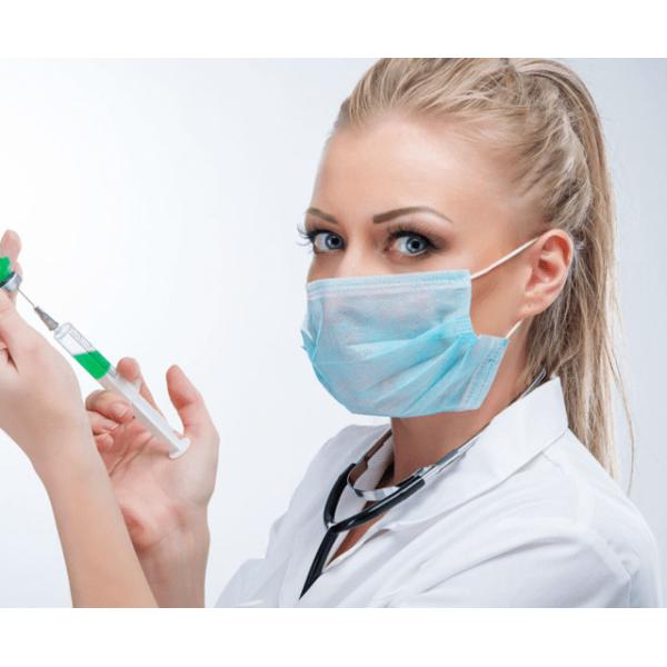 Buy Breathable Medical Consumable Supplies Nose Clip Sterile Surgical Mask at wholesale prices