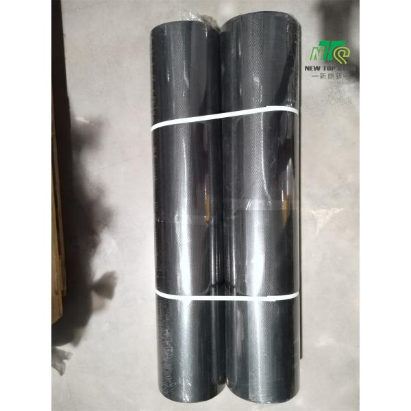 Black 9mm High Density Underlay Vinyl Roll Flooring Underlay 1.5mm 140 Kg/Cbm