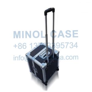 Aluminum HITI720L Printer Flight Case With Caster Board