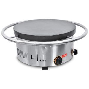 Gas Manual Rotary Crepe Maker Oven Pancake / 2800Pa 670*670*265mm