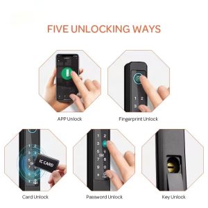 Glomarket Broken Bridge Smart Lock High-end Intelligence Zinc Alloy Tuya Wifi