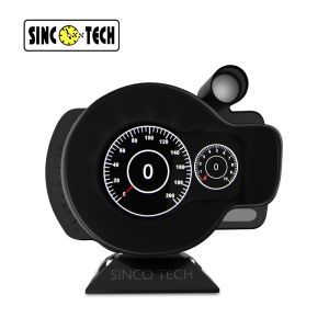 DO916 Sinco Tech Dash Speed Obd2 Turbo Boost Gauge