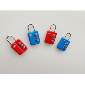 Quality Professional TSA Accepted Luggage Locks 64.9g Colorful For Luggage Bag for sale