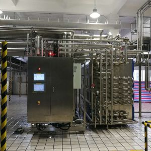 Tubular Uht Pasteurizer For Pineapple Juice Steam Sterilization