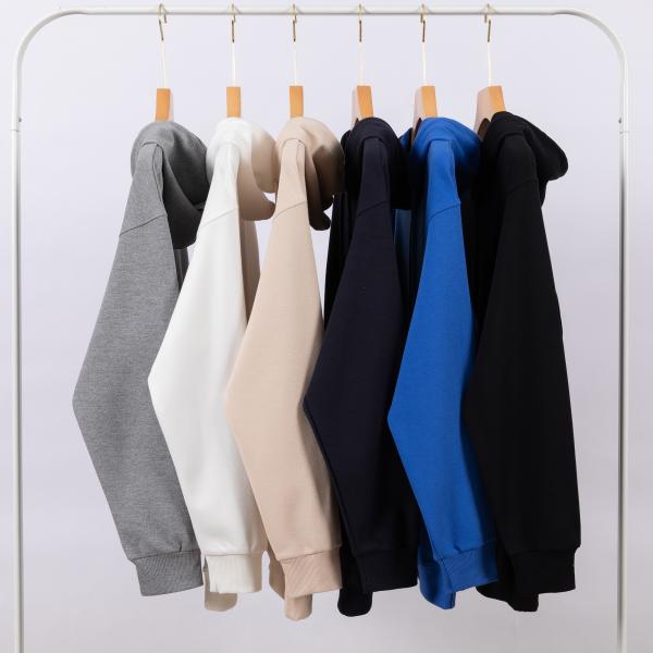 FODARLLOY Fashion Colors Black Hoodie OEM Streetwear Essentials Oversize Unisex Pull Coat Men's Hoodies Pullover Red