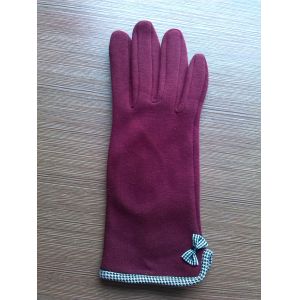 Quality lady dress gloves, touching effect for sale