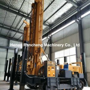 Multifunctional 800m Deep Hydraulic Crawler Water Well Drilling Rig
