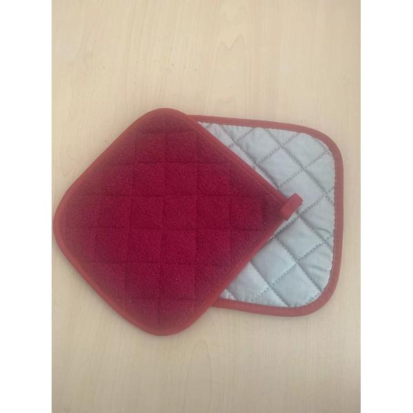 Buy Hot Resistant Cotton Black Kitchen Pot Holder With Towel at wholesale prices