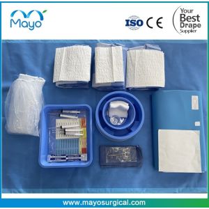 Quality Customize Angiography Drape Pack Cardiovascular Drape Set CE ISO FDA for sale