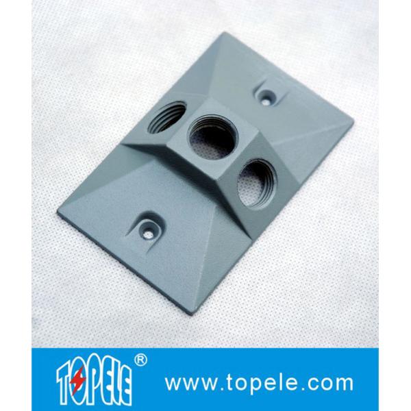 Buy OEM Vertical Aluminum Rectangular Weatherproof Electrical Boxes Cover at wholesale prices