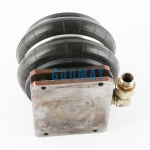 YOKOHAMA Cover Plate Air Spring S-160-2R Double Convoluted Rubber Bellow with