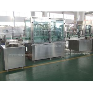 SS304 Automatic Drink Bottle Alcohol Filling Machine 3kw 20000 Bottles/H