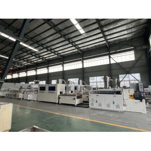 250-300mm PVC Wall / Ceiling Panel Making Machine for WPC Profiles