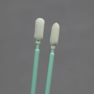 China SGS certificated 165mm 6.6 Long Handle Cleanroom Sponge Cleaning Swabs on sale