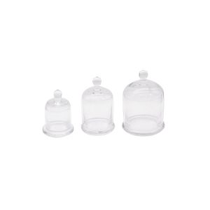 Transparent Candle Making 8cm 10.5cm Empty Glass Jars