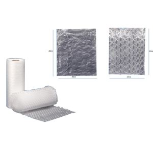 Reusable 20um Inflatable Air Bubble Wrap Air Pillow Film Roll