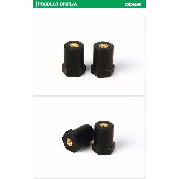 Sale Hot SB2030 M6 low voltage black pwer car hex round bus bar insulator
