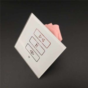 Aluminosilicate glass sheet for Switch Tempered touch Panel glass processing