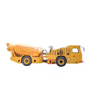 KJCJ-3 Underground Mining Concrete Mixer Equipped With Cummins Engine