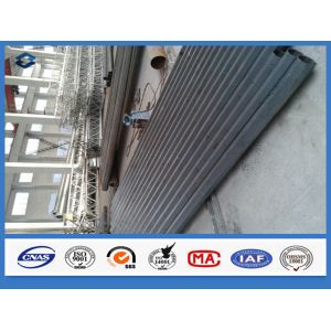 China Polygonal Semi-finished Customized Electric Power Delivery Steel Pipe Pole on sale