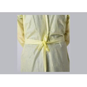Air Permeable Disposable Chemotherapy Gowns , Isolation Gown With Cuff