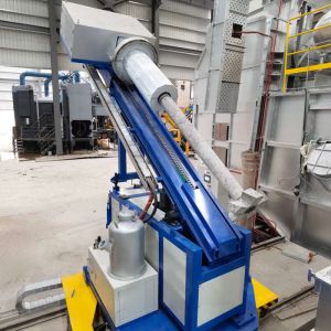 Powerful Rotary Degassing Unit Three Phase Four Wire Power Supply Fluxing Size