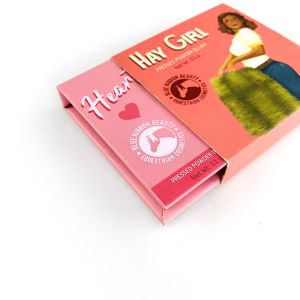 Custom Logo Flip Rigid Cardboard Cosmetics Paper Boxes Magnetic Eyeshadow Blush