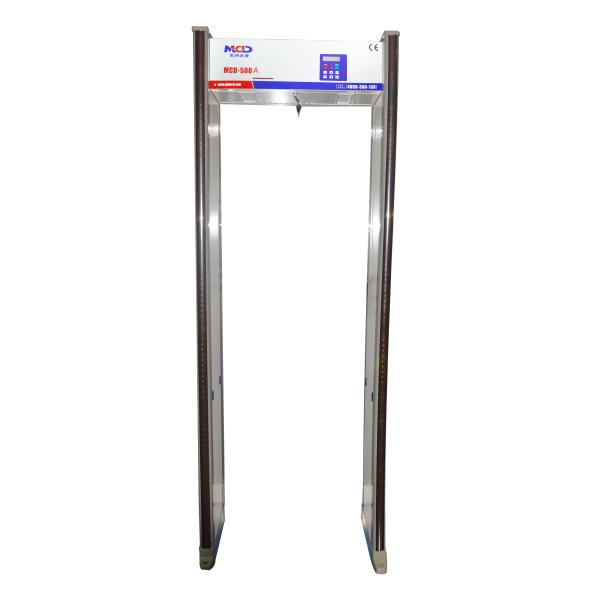 6 Detection Zones Standard Walk Through Metal Detector Gate , arch Metal