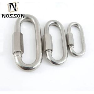 Stainless Steel Quick Link for Chain Connector Heavy Duty Industry Machine Long