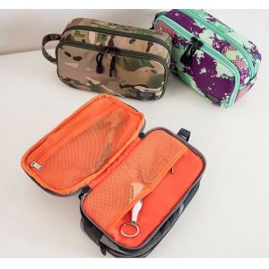 Mens Camouflage Travel Storage Cosmetic Bags Makeup Wash Organizer