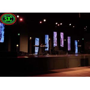 Quality P3.91 rental Indoor Full Color LED Screen With Meanwell Power Supply , Led Billboard for sale