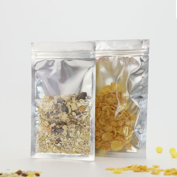 Buy Clear One Side Zipper BOPP Food Packing Pouches at wholesale prices